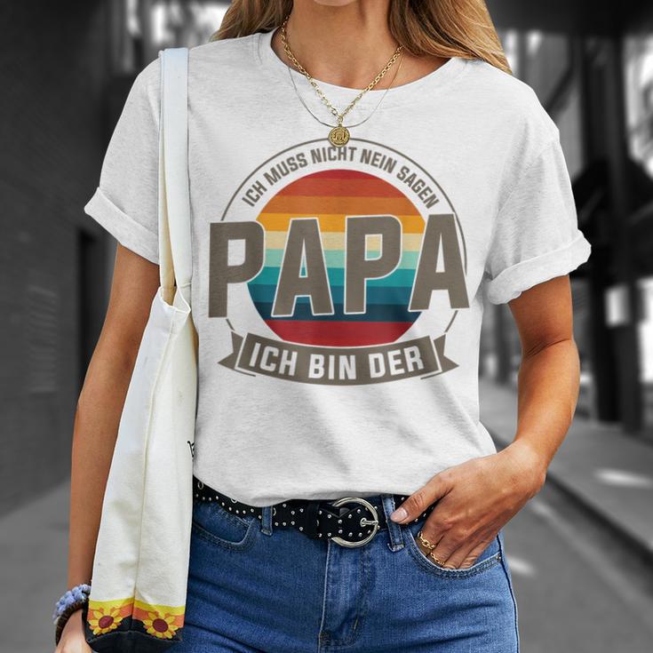 Ich Bin Der Papa Papa Familie T-Shirt Geschenke für Sie