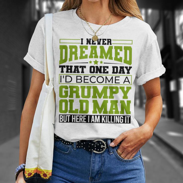 I'd Become A Grumpy Old Motor Guys Rule T-Shirt Gifts for Her