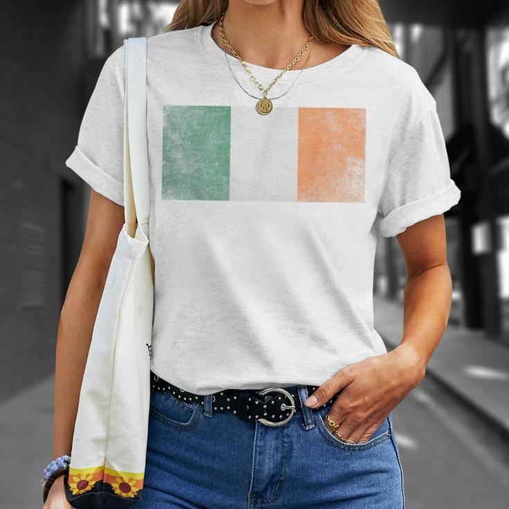 Irish Ireland Flag Pride Country Home St Patrick's Day T-Shirt Gifts for Her