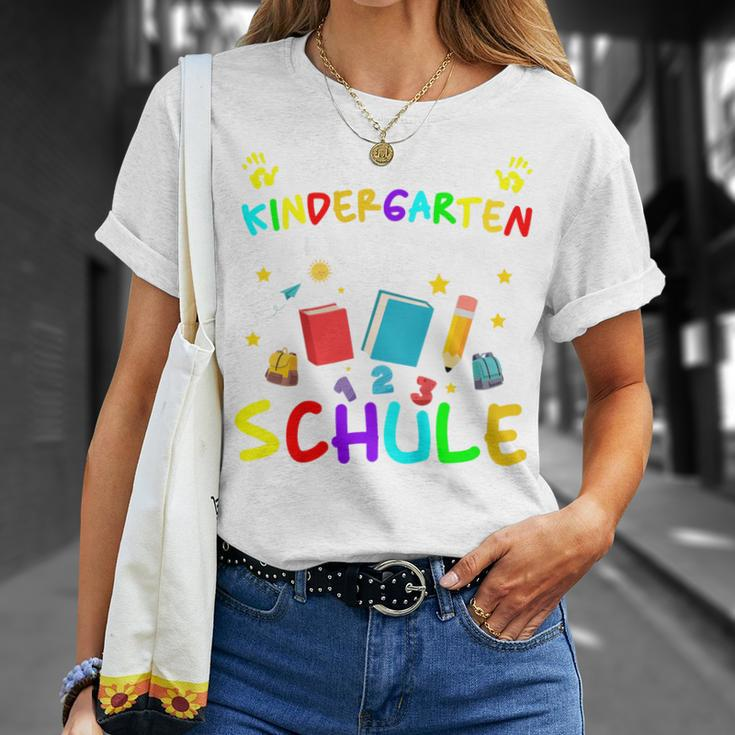 Kinder Mach's Gut Kindergarten Ich Rocke Jetzt Die Schule T-Shirt Geschenke für Sie