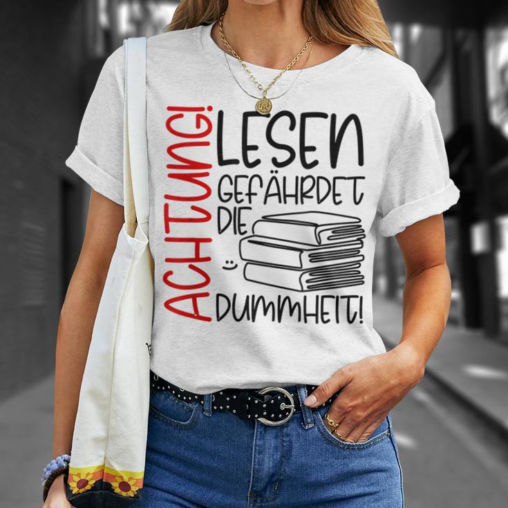 Lesen Dummheit S T-Shirt Geschenke für Sie