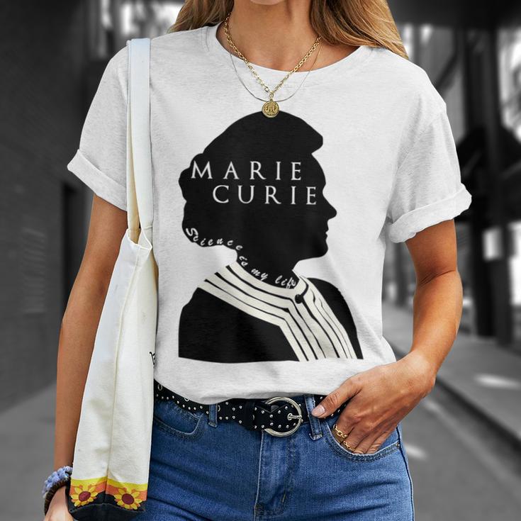 Marie Curie Science Chemie T-Shirt Geschenke für Sie