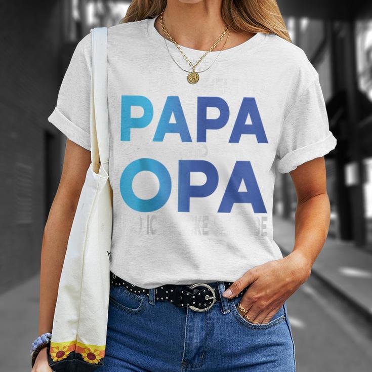 Opa Atertag Papa Spruch Grossvater Geschenk Kapuzenjacke T-Shirt Geschenke für Sie