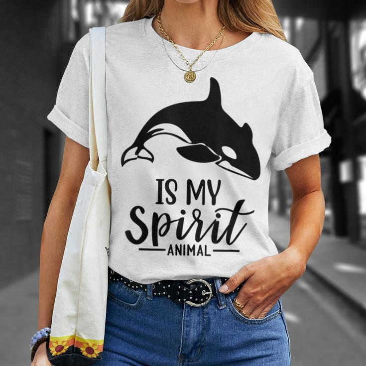 Orca Is My Ghost Tier I Orca Whale I Orca S T-Shirt Geschenke für Sie