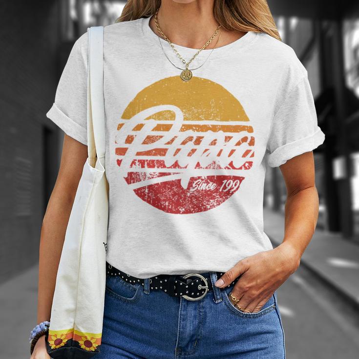 Papa Seit 1994 27 Geburtstag 27 Jahre Als Papa Retro T-Shirt Geschenke für Sie