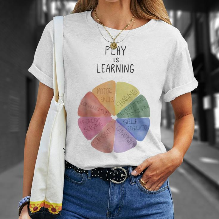 Play Is Learning Teacher T-Shirt Gifts for Her