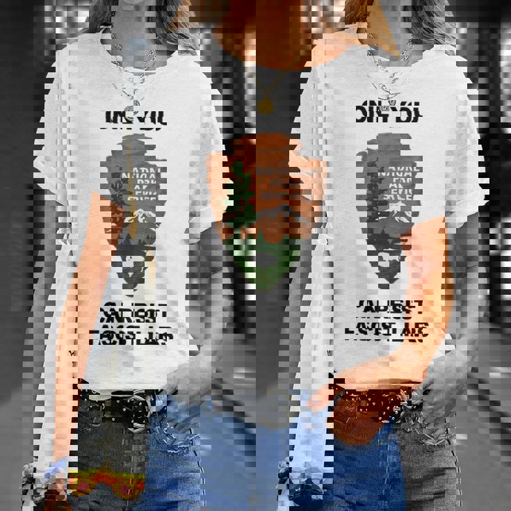 Smokey Resist - National Park Service T-Shirt Gifts for Her