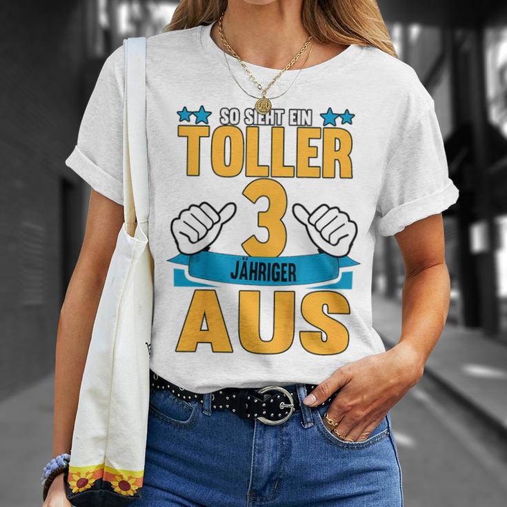 So Sieht Ein Tolles 3-Jähriges Kind aus T-Shirt, Kreatives Geburtstagsdesign Geschenke für Sie