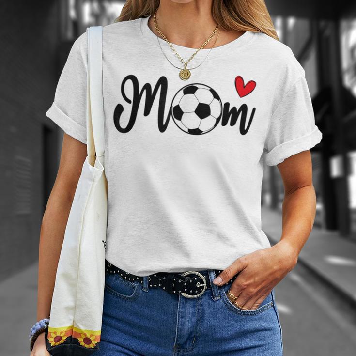 Soccer Cute Mom For Football Lovers Mother's Day Idea T-Shirt Gifts for Her