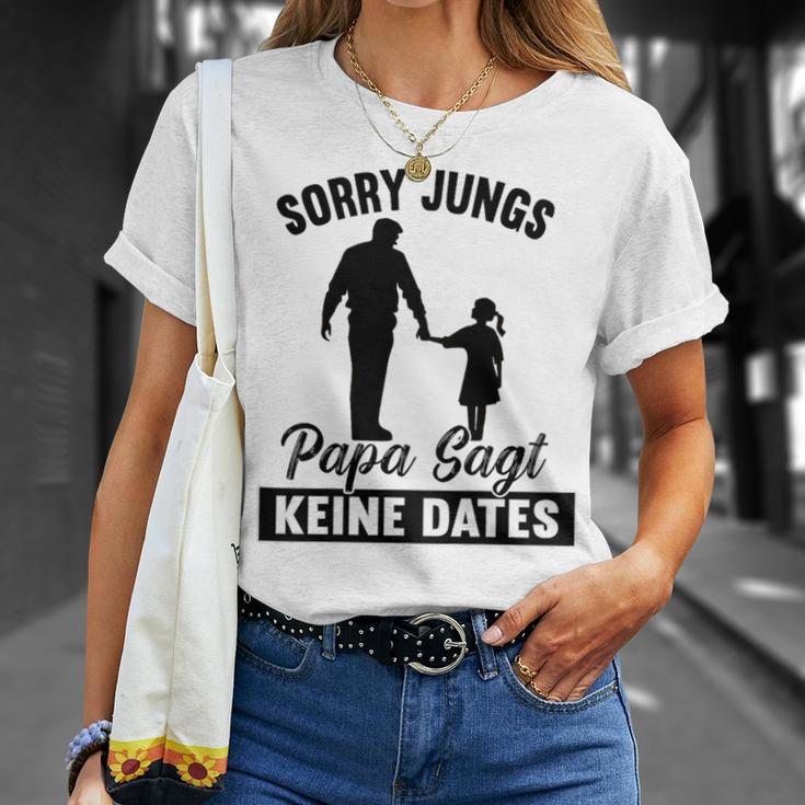 Sorry Jungs Papa Sagt Keine Dates T-Shirt Geschenke für Sie