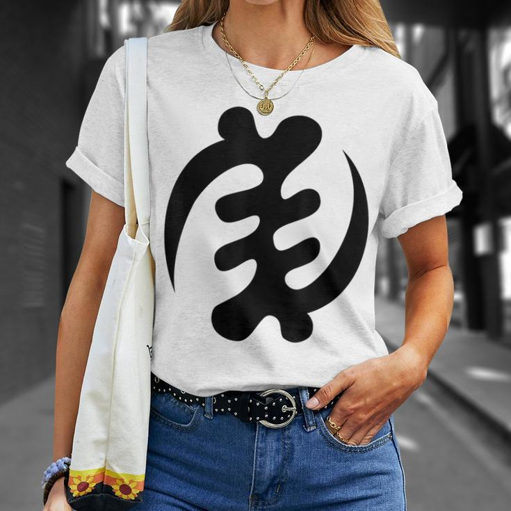 Spiritual West African Ghana Symbol T-Shirt Gifts for Her