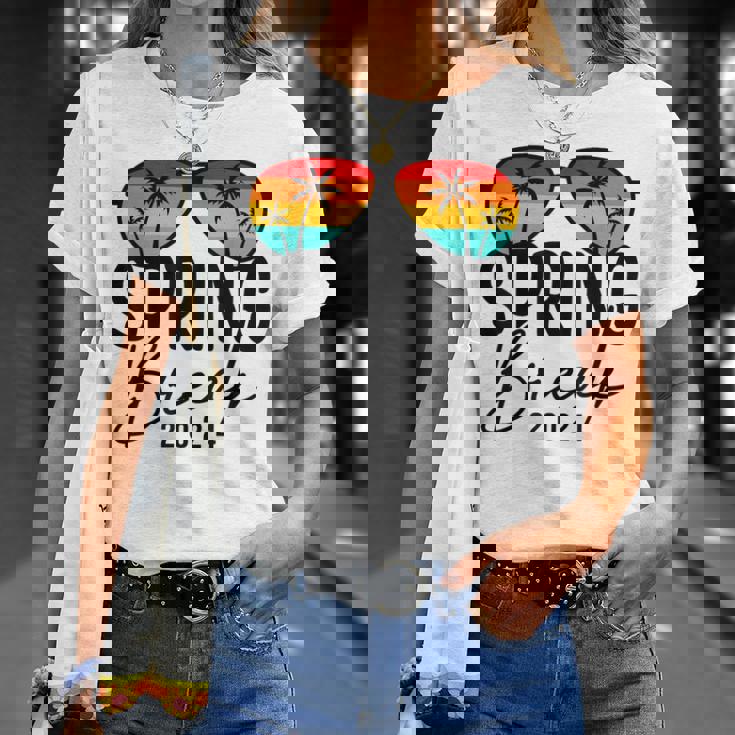 Spring Break 2024 Beach Week Group Summer Vacation Matching T-Shirt Gifts for Her