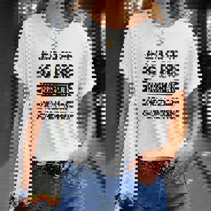 Tshirt Culte T Shirt Anniversaire 40 Ans T-Shirt Femme