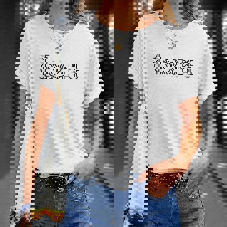 T-shirt The Doors Blanc, Logo Iconique pour Fans de Rock Cadeaux pour elle
