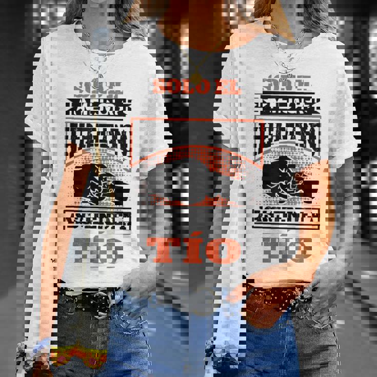 Tío En Prácticas Divertida Futuro Tío Anuncio Embarazadas Camiseta unisex Regalos para ella