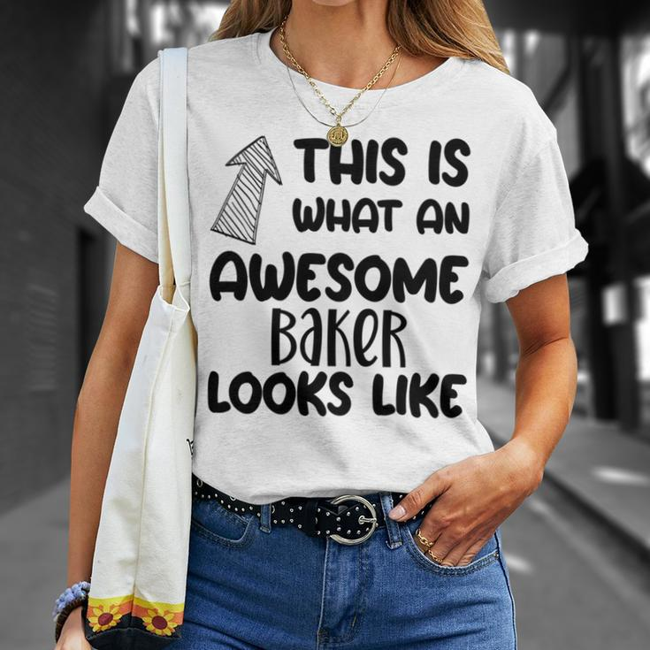 Toller Bäcker Lustiger Beruf T-Shirt Geschenke für Sie