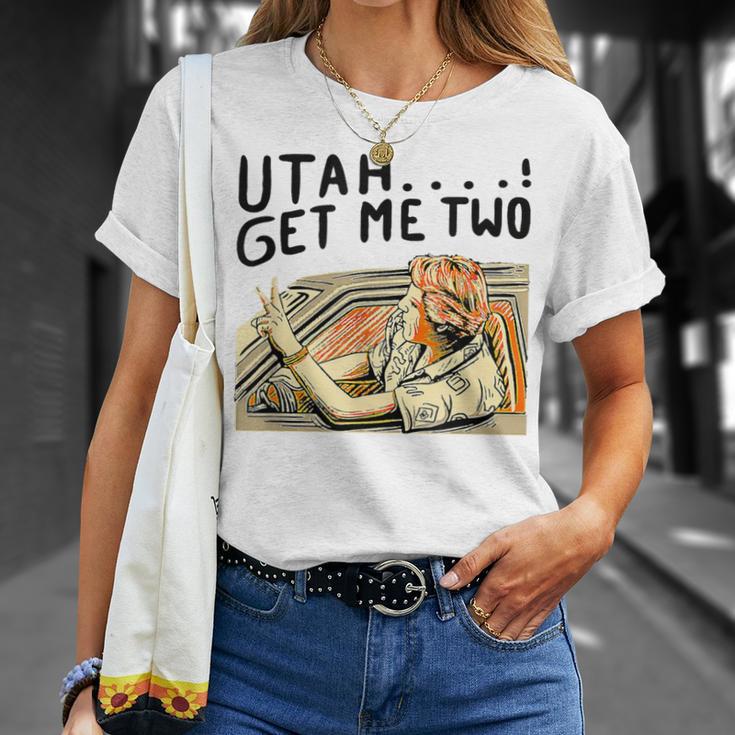 Utah Get Me Two 1980S Movie Quote T-Shirt Gifts for Her