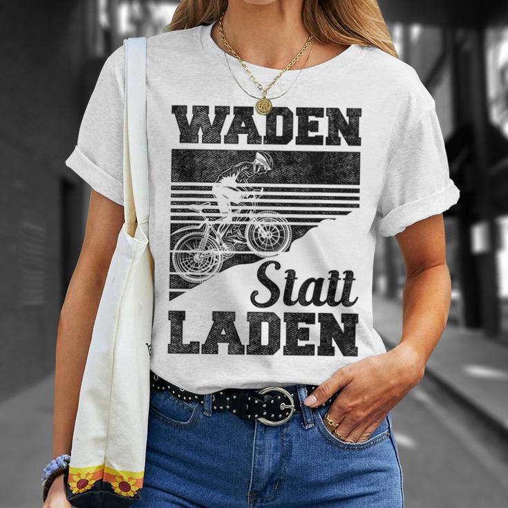 Waden Statt Laden Road Bike Cycling T-Shirt Geschenke für Sie