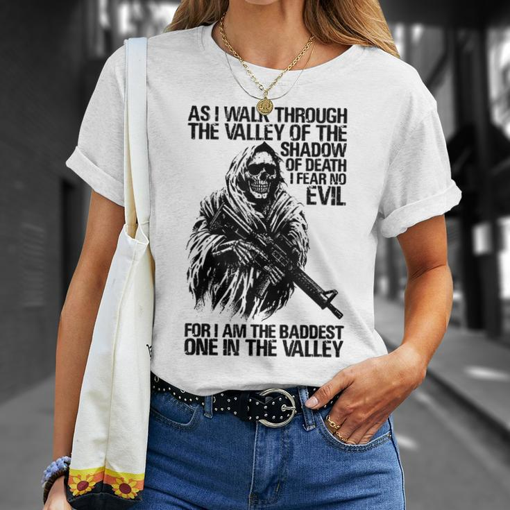 As I Walk Through The Valley Of The Shadow Of Death T-Shirt Gifts for Her