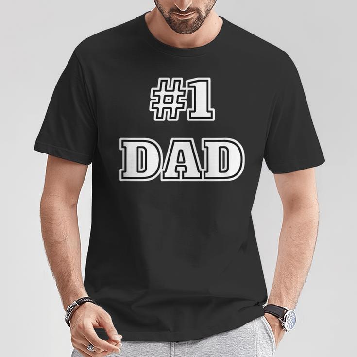 1 Papa T-Shirt Lustige Geschenke