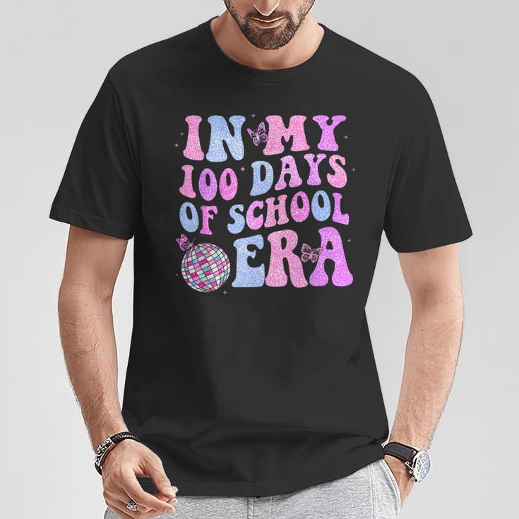 In My 100 Days Of School Era Retro Disco 100Th Day Of School T-Shirt Personalized Gifts