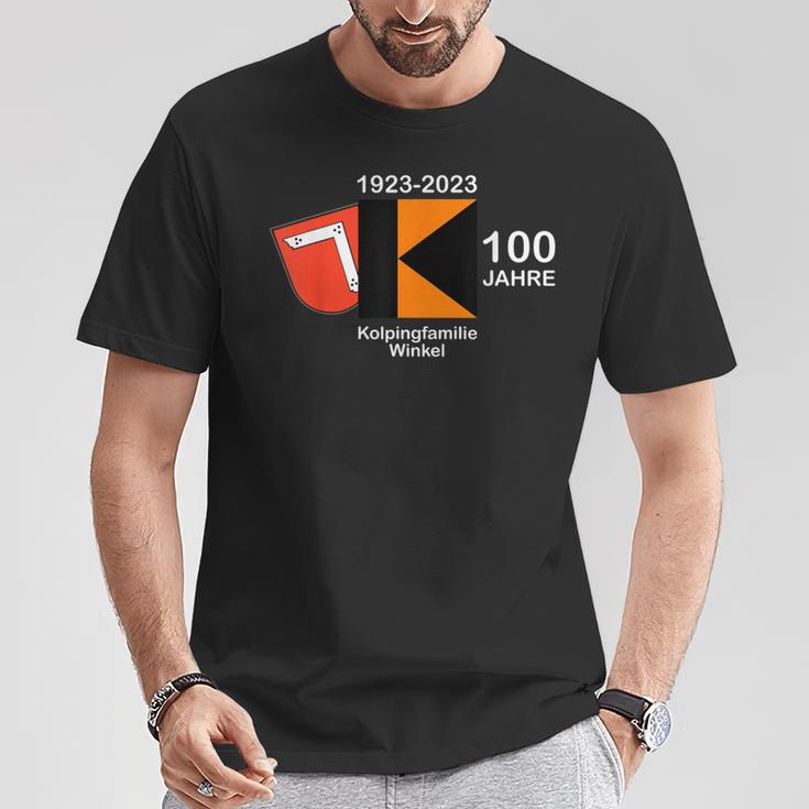 100 Jahre Kolpingfamilie Winkel Black T-Shirt Lustige Geschenke