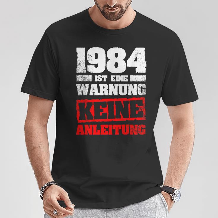 1984 Ist Eine Warnung Keine Inleitung T-Shirt Lustige Geschenke