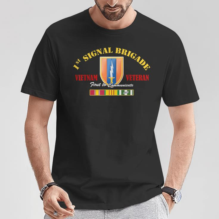 1St Signal Brigade Vietnam Veteran T-Shirt Unique Gifts