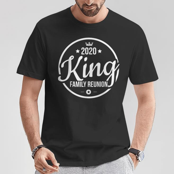 2020 King Family Reunion Last Name Proud Family Surname T-Shirt Unique Gifts