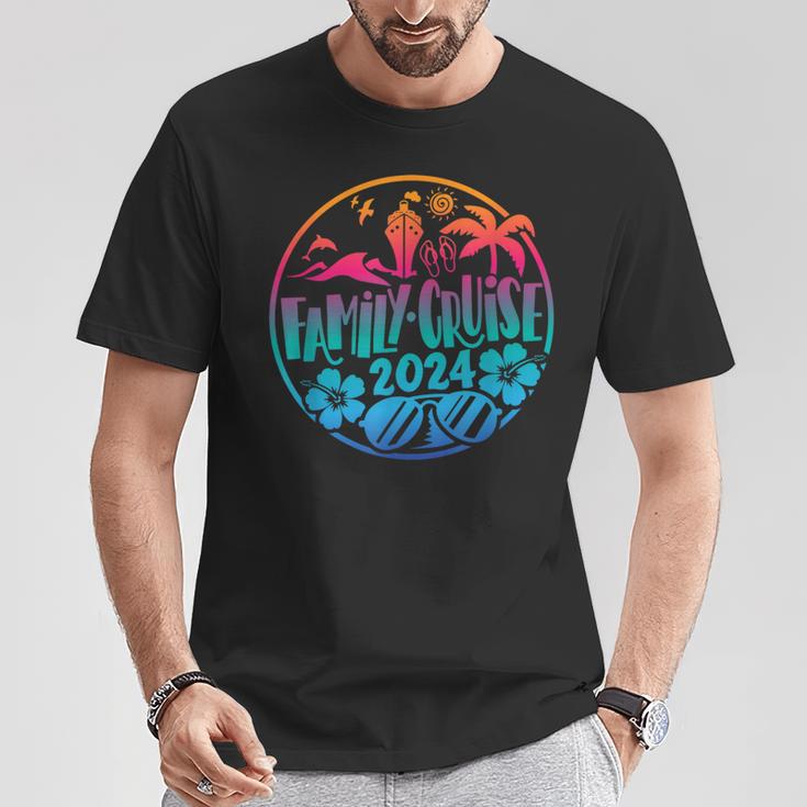 2024 Family Cruise Vacation Trip Matching Group T-Shirt | Mazezy