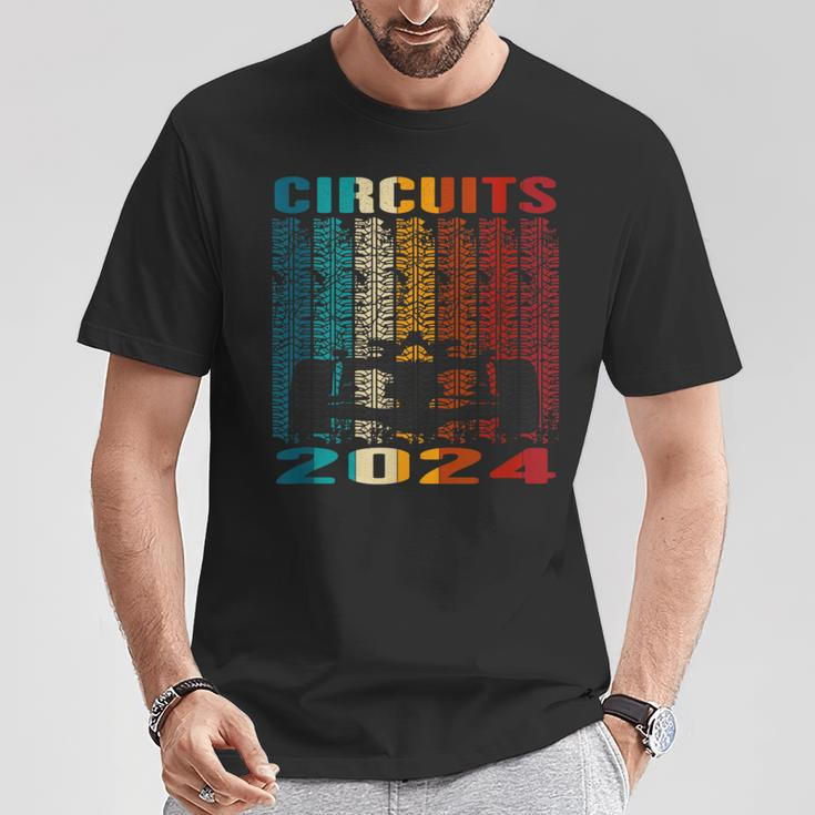 2024 Schedule Formula Racing Formula Car Retro Vintage T-Shirt Unique Gifts