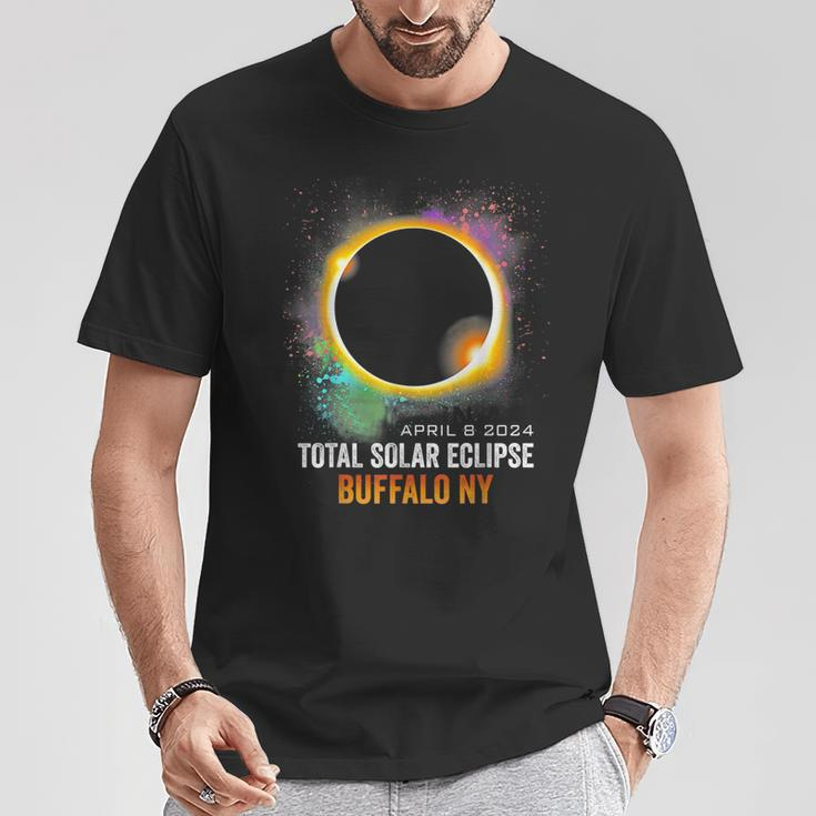 2024 Solar Eclipse Buffalo Ny Usa Totality April 8 2024 T-Shirt Unique Gifts