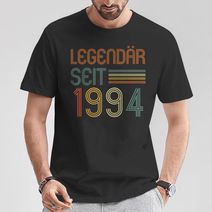 27 Geburtstag Legendär Seit 1994 Geschenk Vintage Retro T-Shirt Lustige Geschenke