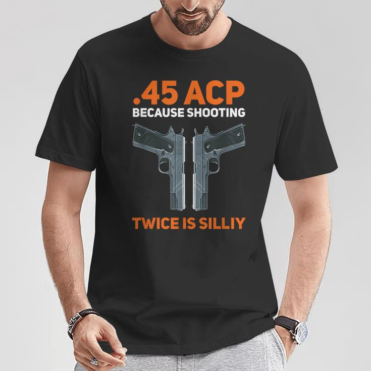 2Nd Amendment Pro Gun Safe 45 Acp 1911 2Nd Amendment T-Shirt Unique Gifts