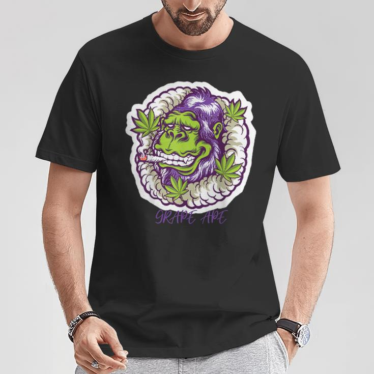 420 Cannabis Culture Grape Ape Weed Strain T-Shirt Unique Gifts
