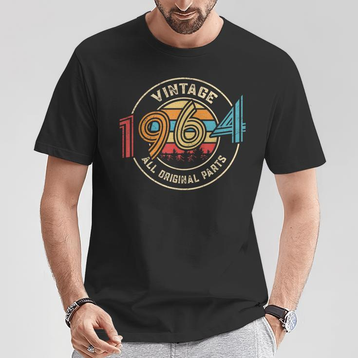 55Th Birthday Vintage 1964 55 Years Old T-Shirt Unique Gifts