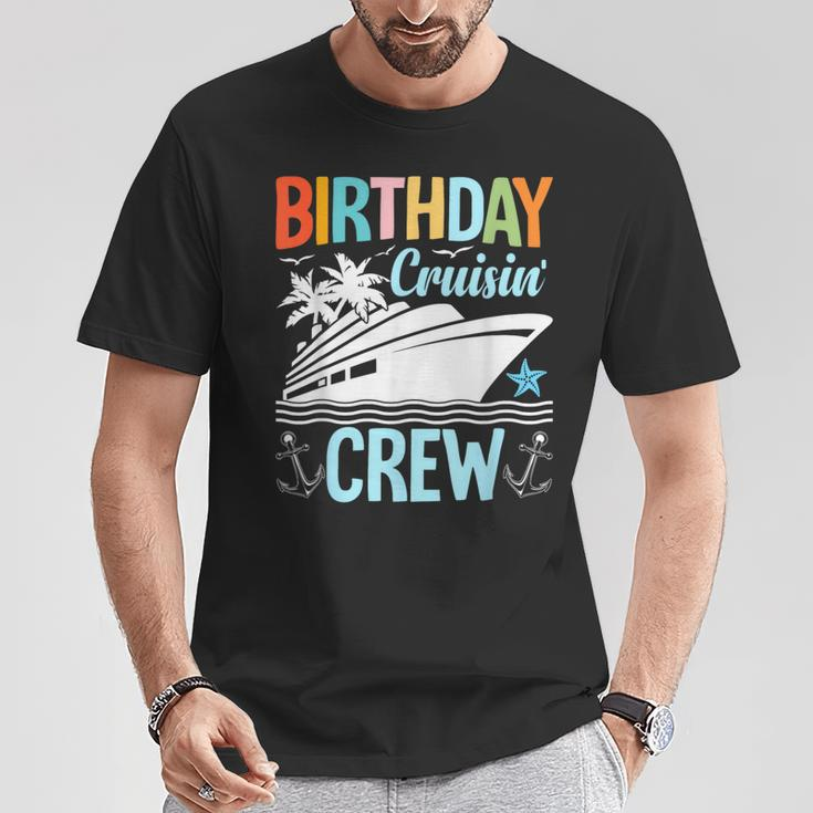 60Th Birthday Cruise 60 Years Old Cruising Crew Bday Party T-Shirt Funny Gifts