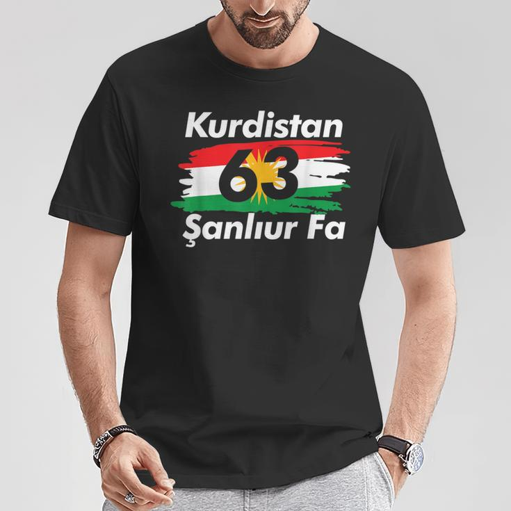 63 Sanliurfa Kurdistan Flag T-Shirt Lustige Geschenke