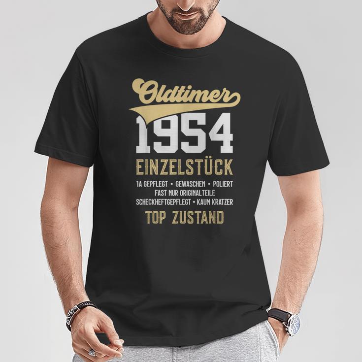 68 Jahre Oldtimer 1954 Vintage 68Th Birthday T-Shirt Lustige Geschenke