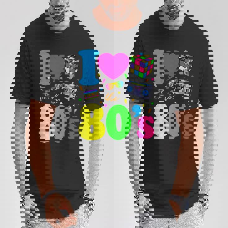 80 Me Encantan Los 80 Intage Retro Camiseta unisex Regalos divertidos