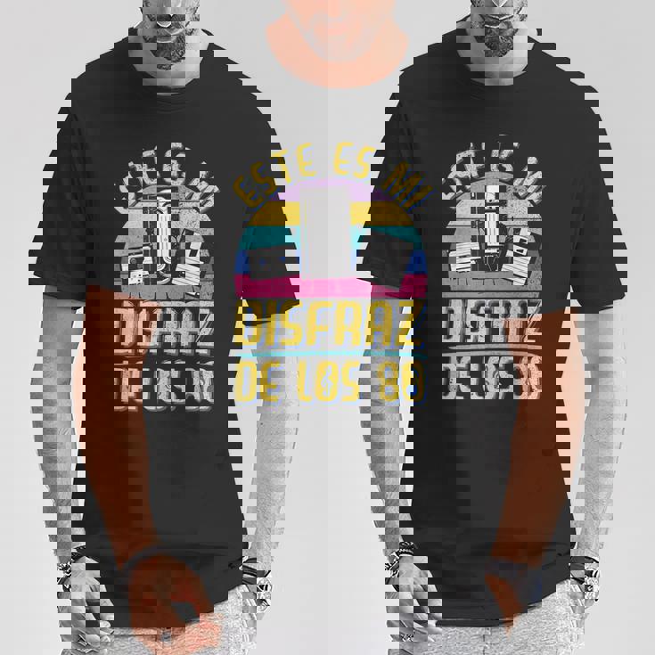 80S Outfit & 80S Costume Hombre Niño Disfraz Años 80 Party Camiseta unisex Regalos divertidos