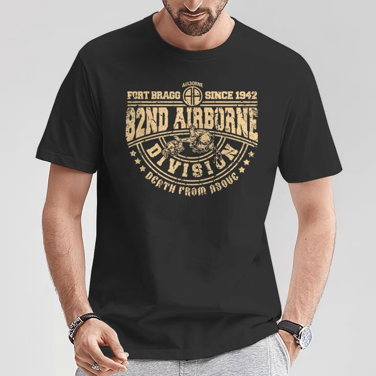 82Nd Airborne Division Fort Bragg Death From Above T-Shirt Unique Gifts