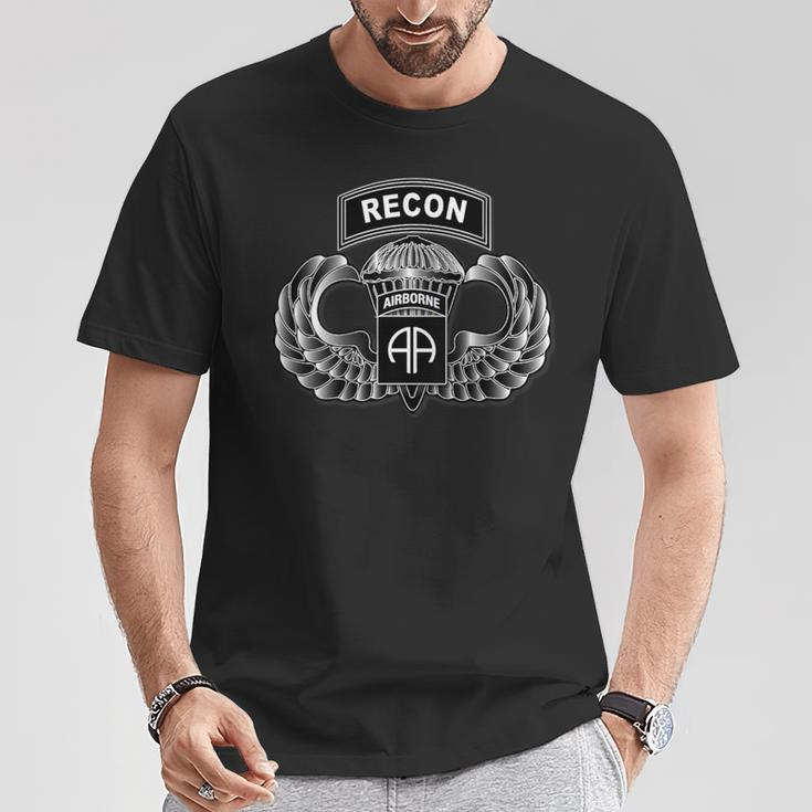82Nd Airborne Recon Back T-Shirt Unique Gifts