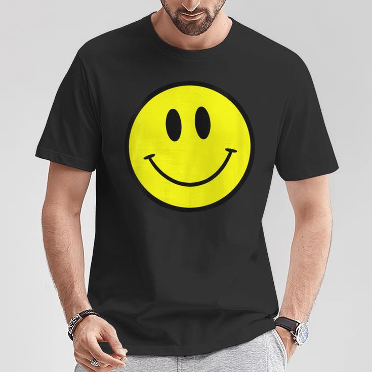 90s スマイルTシャツ T-Shirt House Acid 90s 80s Face Smile Psychedelic Amazon.com: T-SHIRTS SMILE トップス