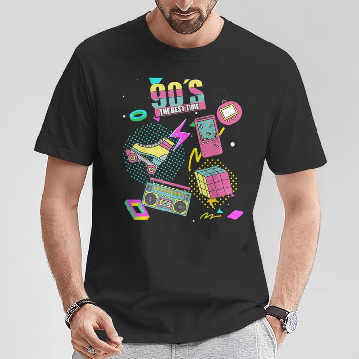 90S Retro Motto 90'S T-Shirt Lustige Geschenke