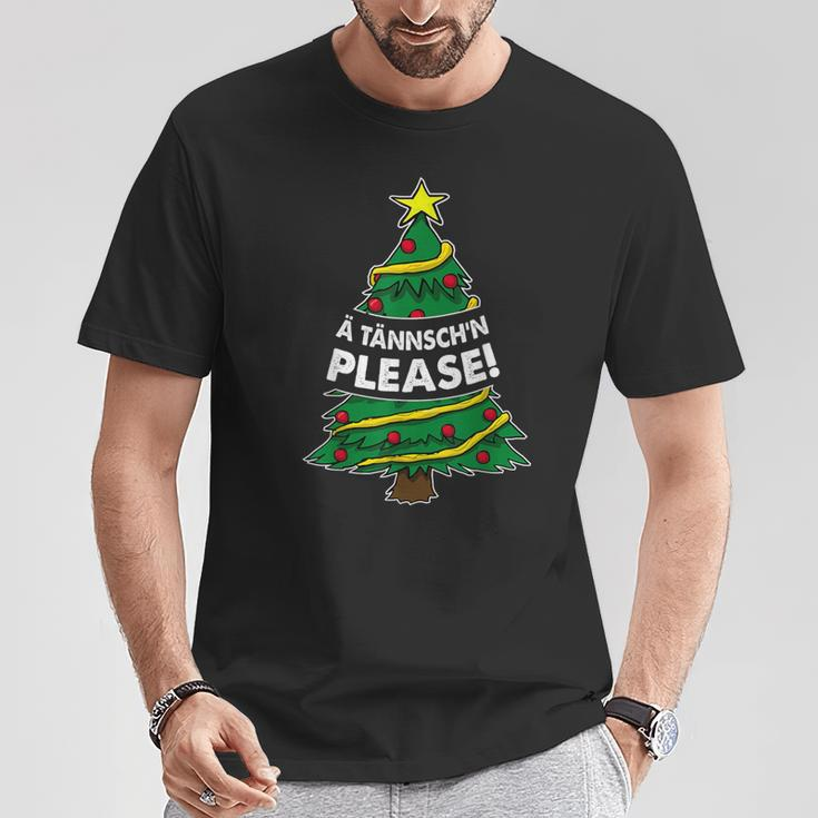 Ä Tännsch'n Please Lustiges Weihnachts T-Shirt Lustige Geschenke