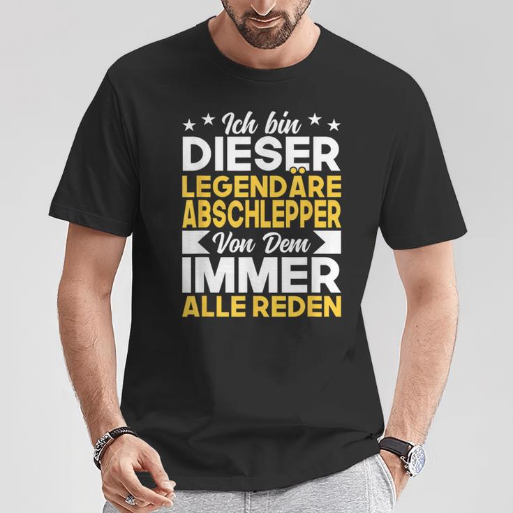 Abschleppdienst Ich Bin Dieser Legendäre Abschlepper T-Shirt Lustige Geschenke