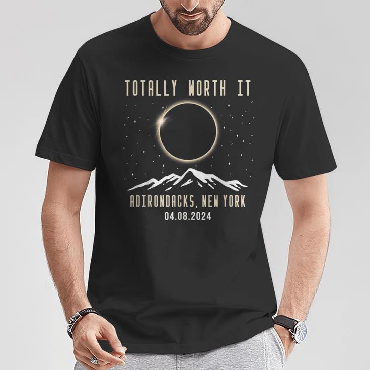 Adirondacks New York 2024 Total Solar Eclipse T-Shirt Unique Gifts