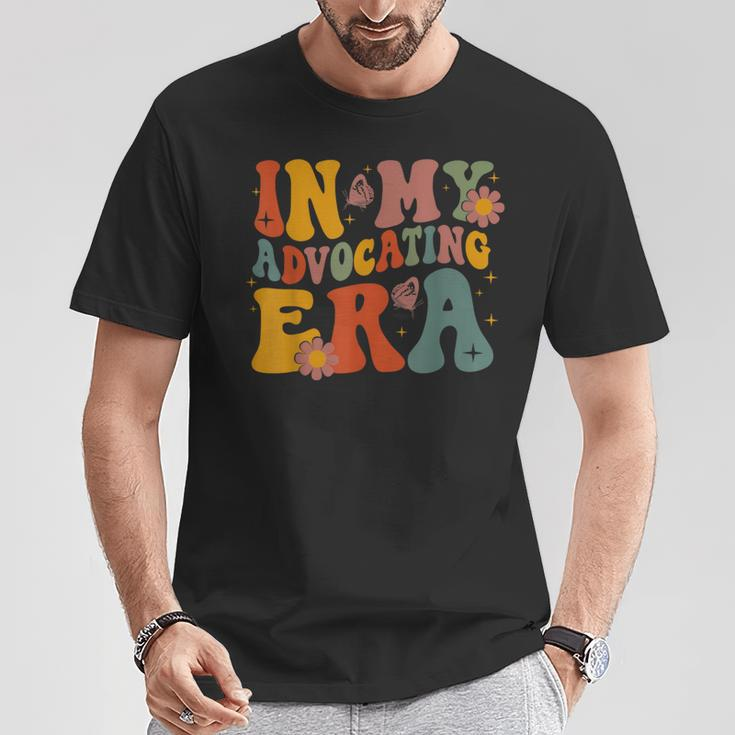 In My Advocating Era Advocate Autism Awareness Sped Teacher T-Shirt Unique Gifts
