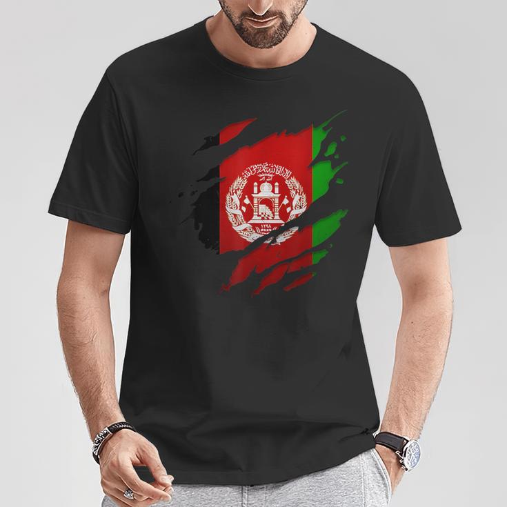 Afghanistan Afghan Afghanistan Flag T-Shirt Lustige Geschenke